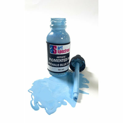 Slate Gray Art Spectrum Pigmented Ink 50mL Phthalo Blue Light Inks