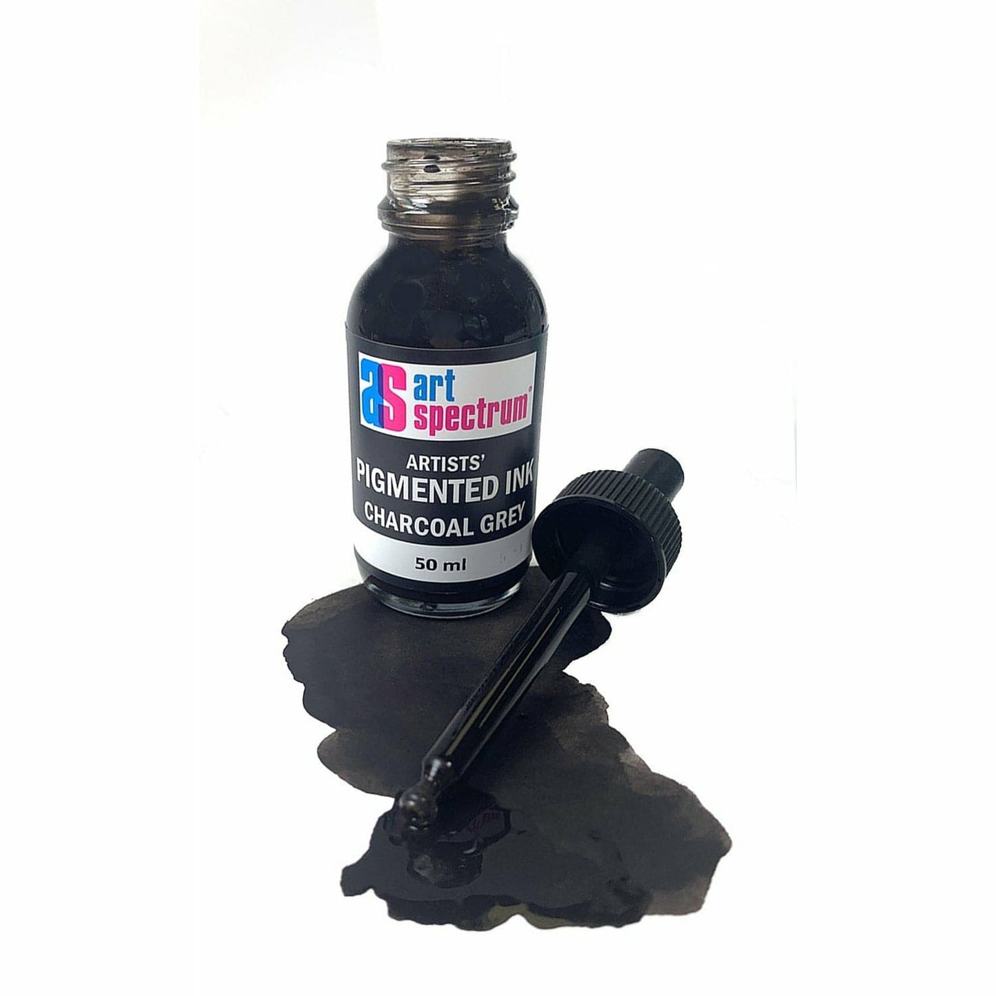 Dark Slate Gray Art Spectrum Pigmented Ink 50mL Charcoal Grey Inks
