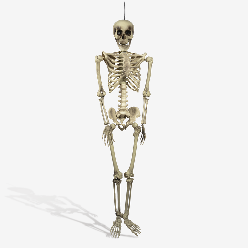 White Smoke Halloween Skeleton 150cm Halloween