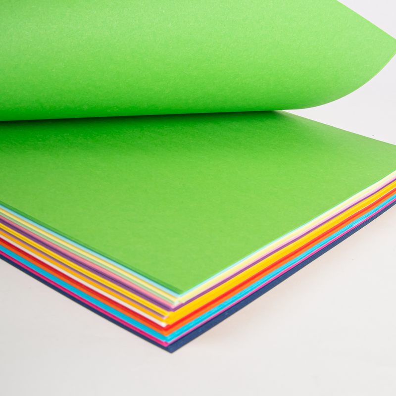 Yellow Green Art Star A4 Assorted Coloured Paper 150 Sheets Kids Paper and Pads