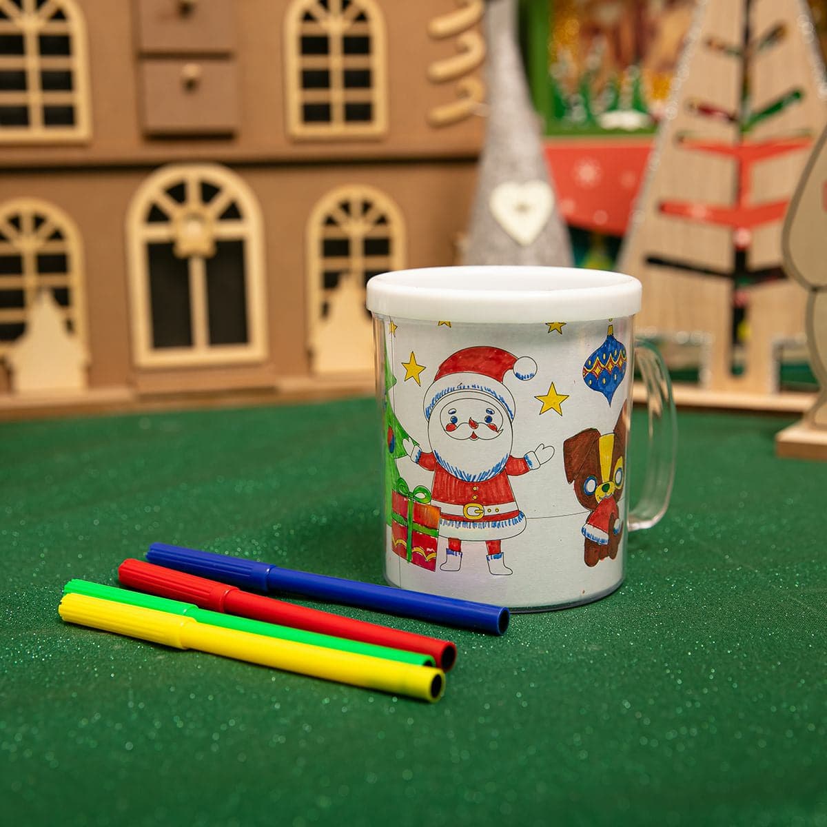 Art Star Christmas Colour Your Own Mug