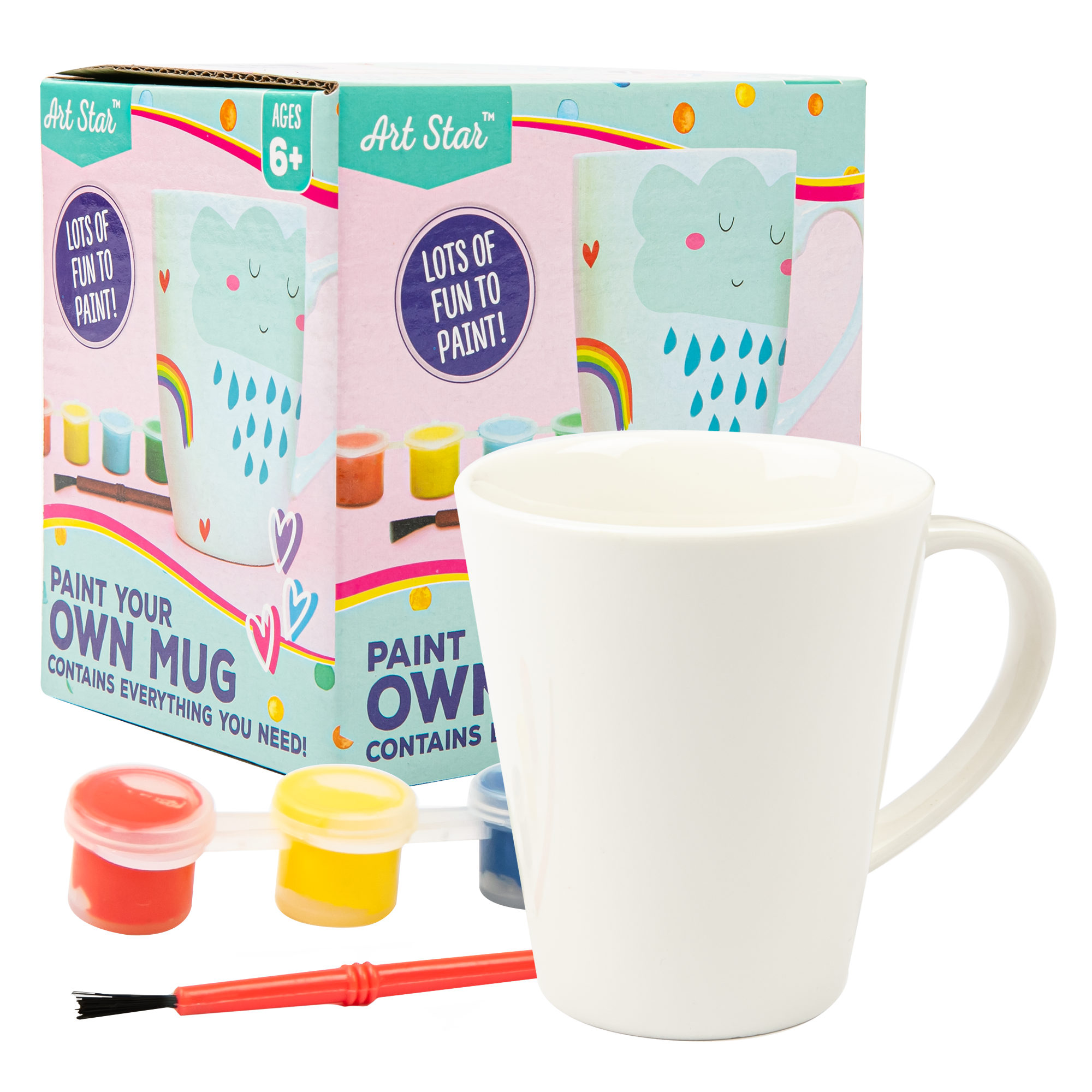 Paint your own outlet mug kit