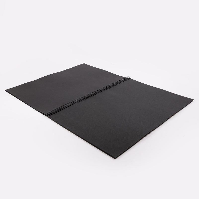 Dark Slate Gray Eraldo Di Paolo A3 Visual Diary Black 40 Sheets Pads
