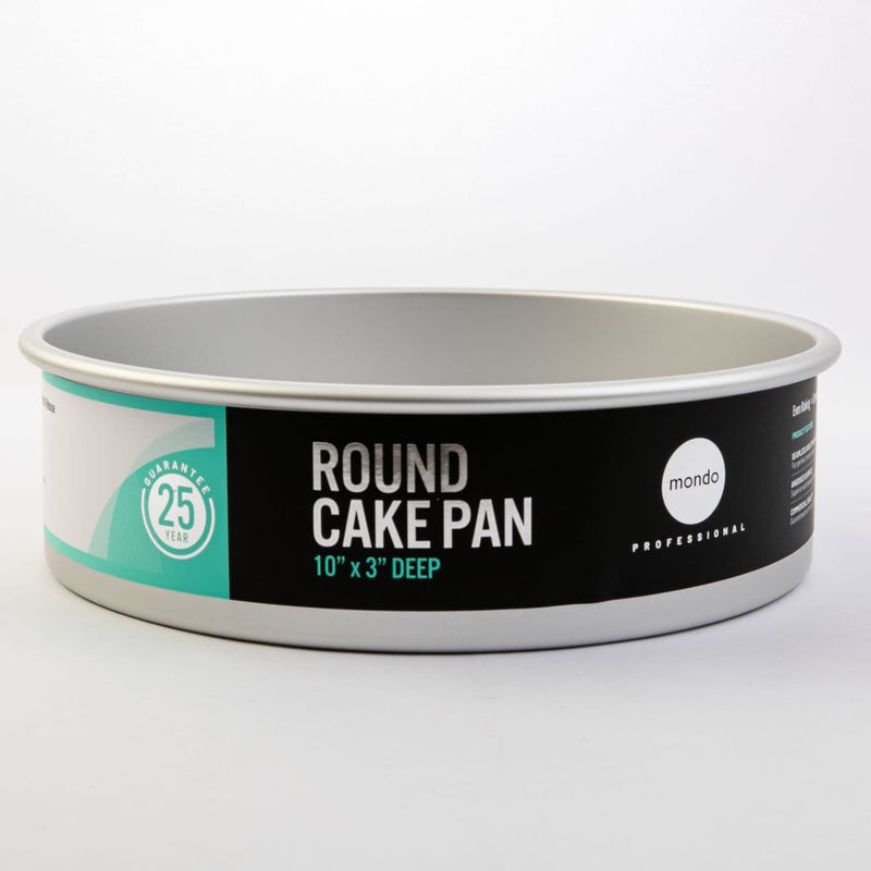 Light Gray Mondo Pro Round Cake Pan 10" / 25  X7.5Cm Bakeware