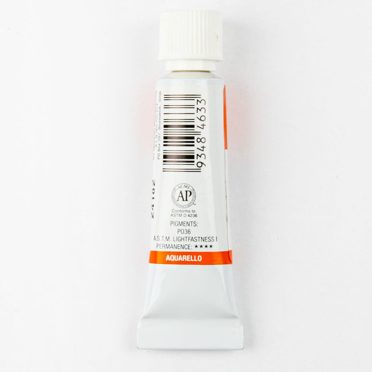 Light Gray Art Spectrum Artists Watercolour Paint Vermilion Permanent S3 Watercolour Paints