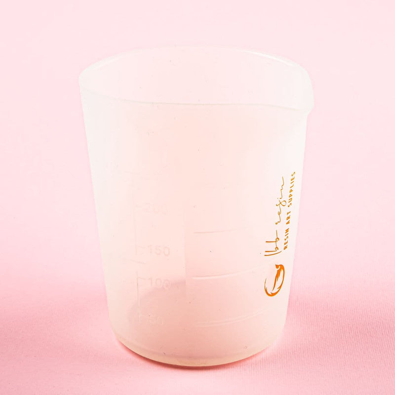 Misty Rose LBB Resin Accessory- Silicone Measuring & Mixing Cups 250ml Modelling and Casting Tools and Accessories