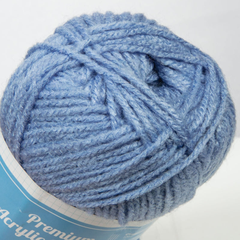 Light Slate Gray Urban Crafter 100% Premium Acrylic Yarn-Bel Air, 8 Ply, 50g Knitting and Crochet Yarn