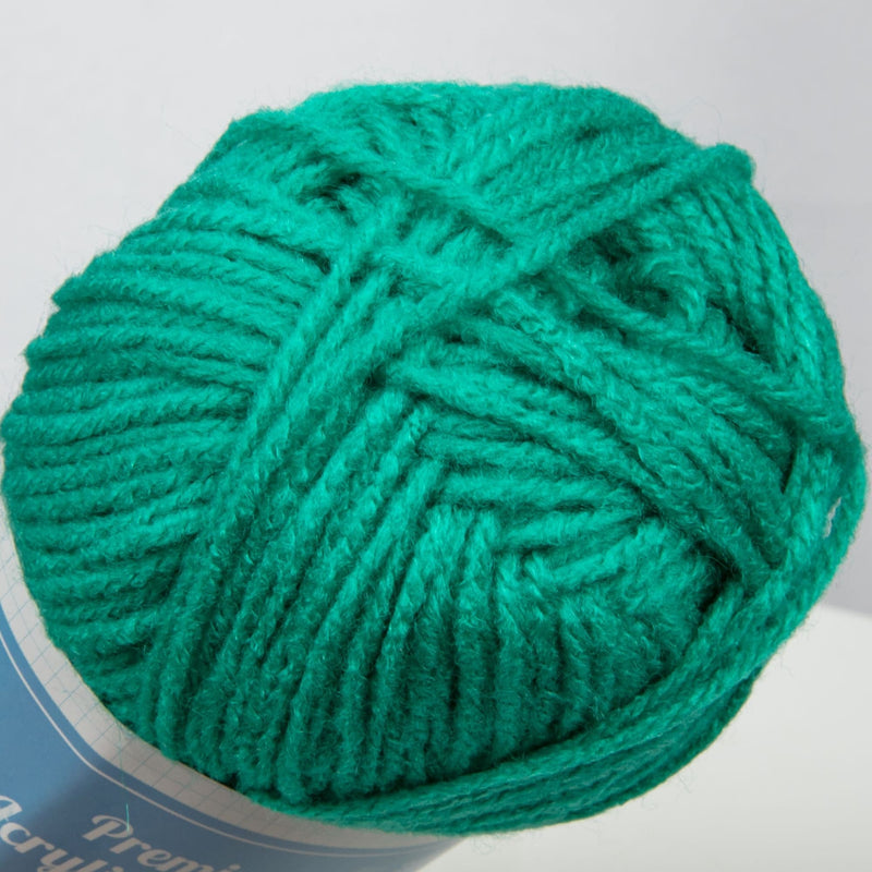 Dark Cyan Urban Crafter 100% Premium Acrylic Yarn-Emerald, 8 Ply, 50g Knitting and Crochet Yarn