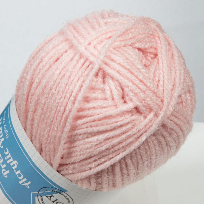 Gray Urban Crafter 100% Premium Acrylic Yarn-Dusty Pink, 8 Ply, 50g Knitting and Crochet Yarn