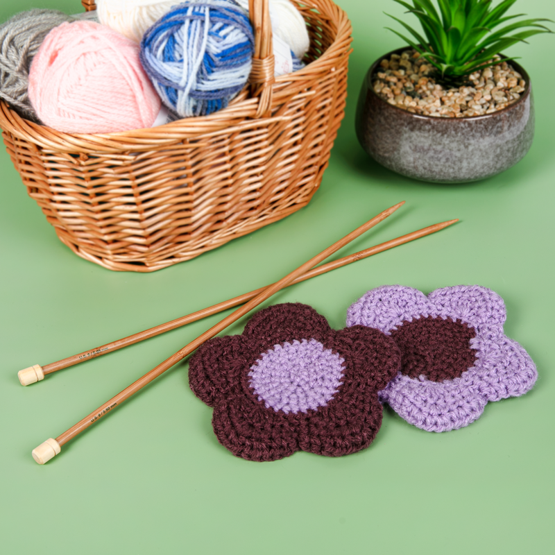 Dark Sea Green Urban Crafter 100% Premium Acrylic Yarn-Wineberry, 8 Ply, 50g Knitting and Crochet Yarn