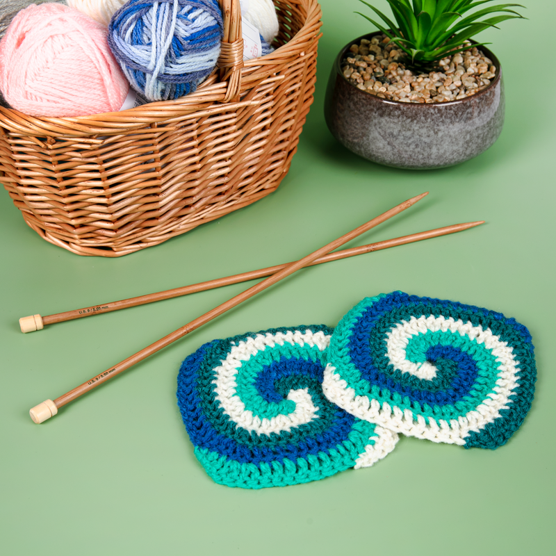 Dark Sea Green Urban Crafter 100% Premium Acrylic Yarn-Teal, 8 Ply, 50g Knitting and Crochet Yarn