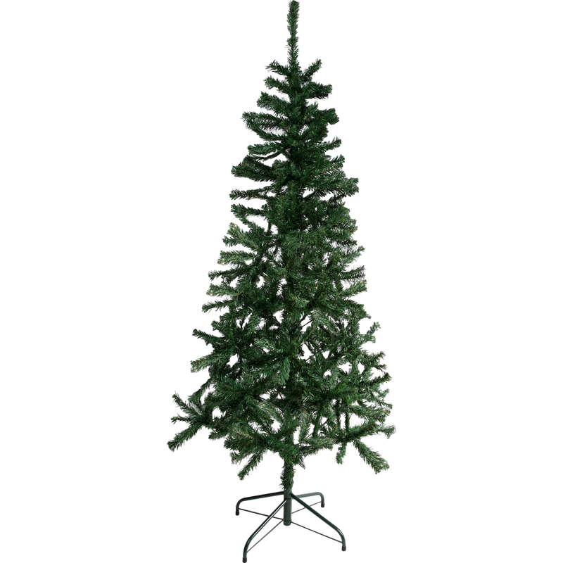Dark Slate Gray Make a Merry Christmas Pine PVC Hinged Tree 180cm with 448 Tips Christmas