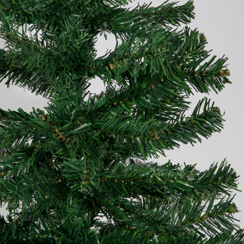 Dark Slate Gray Make a Merry Christmas Pine PVC Hinged Tree 180cm with 448 Tips Christmas