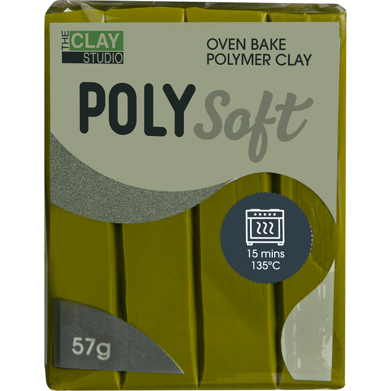 Dim Gray The Clay Studio Polymer Clay Olive 57g Polymer Clay (Oven Bake)