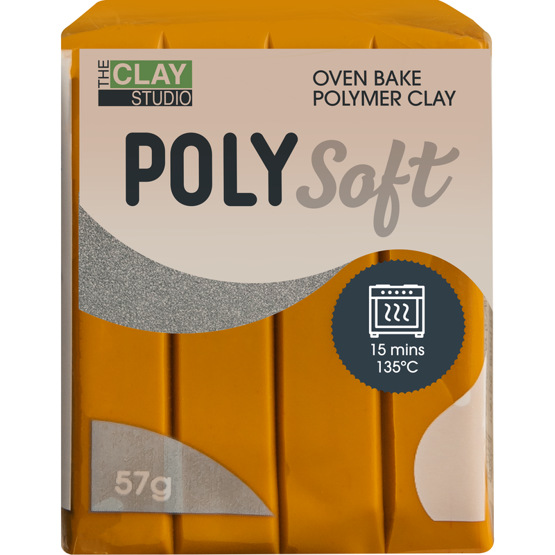 Dark Goldenrod The Clay Studio Polymer Clay Caramel 57g Polymer Clay (Oven Bake)