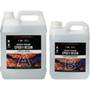Gray Urban Crafter Deep Pour Epoxy Resin Kit 2:1, 6Lt (4Lt + 2Lt) Resins for Casting