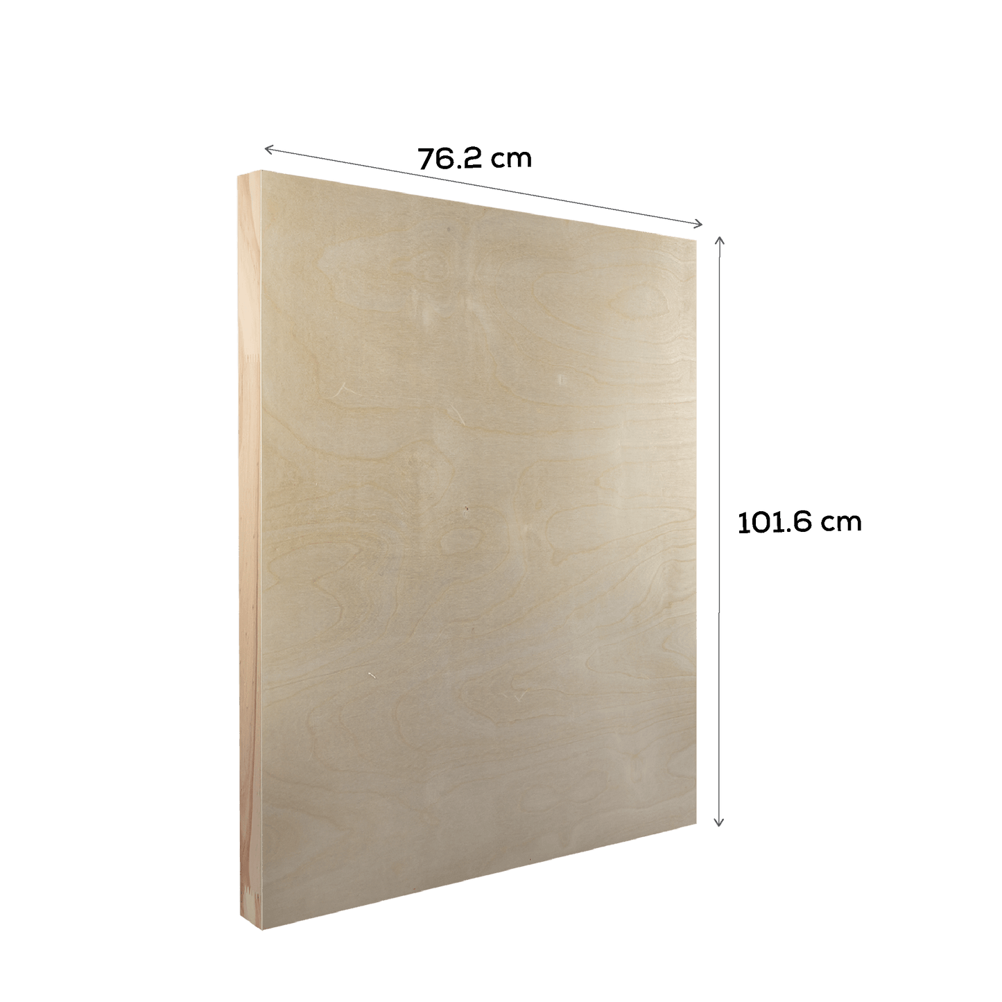 Tan The Art Studio Wooden Panel 30"x40" (76x101x4cm ) Wooden Painting Boards