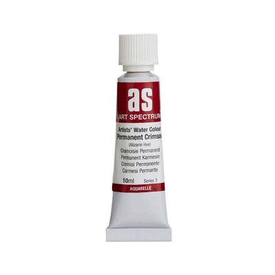 Dark Red Art Spectrum Artists Watercolour Paint Permanent Crimson S3 Watercolour Paints