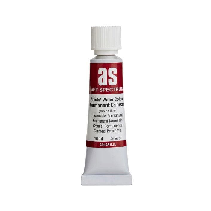 Dark Red Art Spectrum Artists Watercolour Paint Permanent Crimson S3 Watercolour Paints