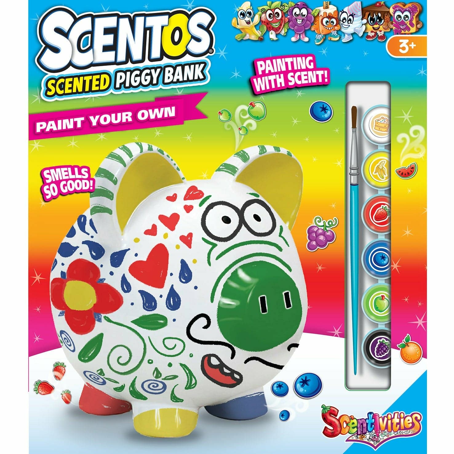 Scentos Scented Paint your own Ceramic Piggy Bank