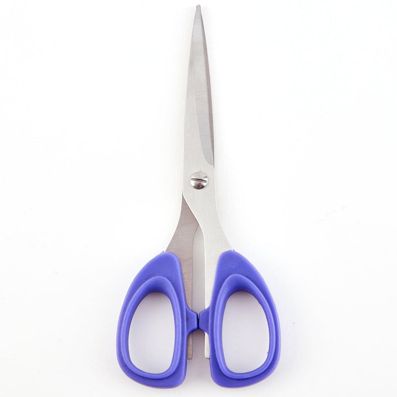 Lavender KLASSE SCISSORS  Multi-use Scissors with Soft Grip Inlays 165mm (6 1/2") Quilting and Sewing Tools and Accessories