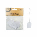 Light Gray Krafters Korner White Tags 50 Pack Cardstock