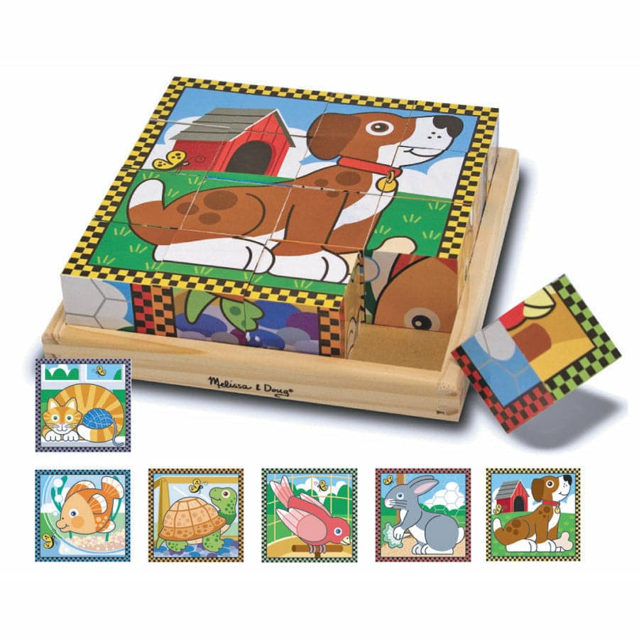 Melissa & Doug Cube Puzzle, Pets