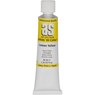 Goldenrod Art Spectrum Oil Paint 40mL Lemon Yellow S1 Oil Paints