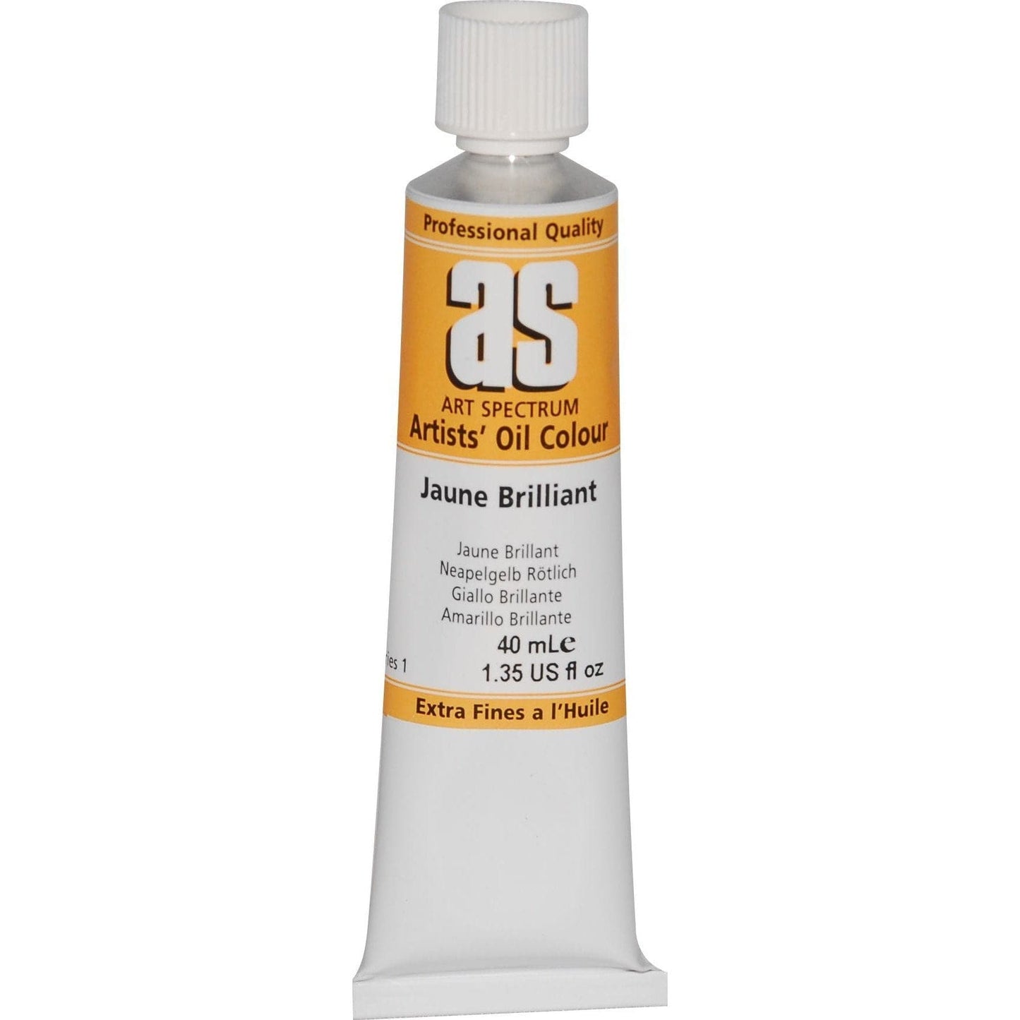 Goldenrod Art Spectrum Oil Paint 40mL Jaune Brilliant S1 Oil Paints
