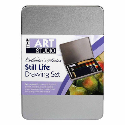 Dark Gray Sketching & Drawing Starter Pack, 39 Pieces Custom Bundle