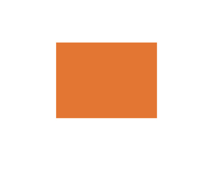 Coral Pebeo Popart Acrylic Paint, Cadmium Orange Hue, 75ml Acrylic Paints