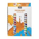 Lavender Pebeo Popart Gouache Set, 23X10ml + 15ml White Acrylic Paints