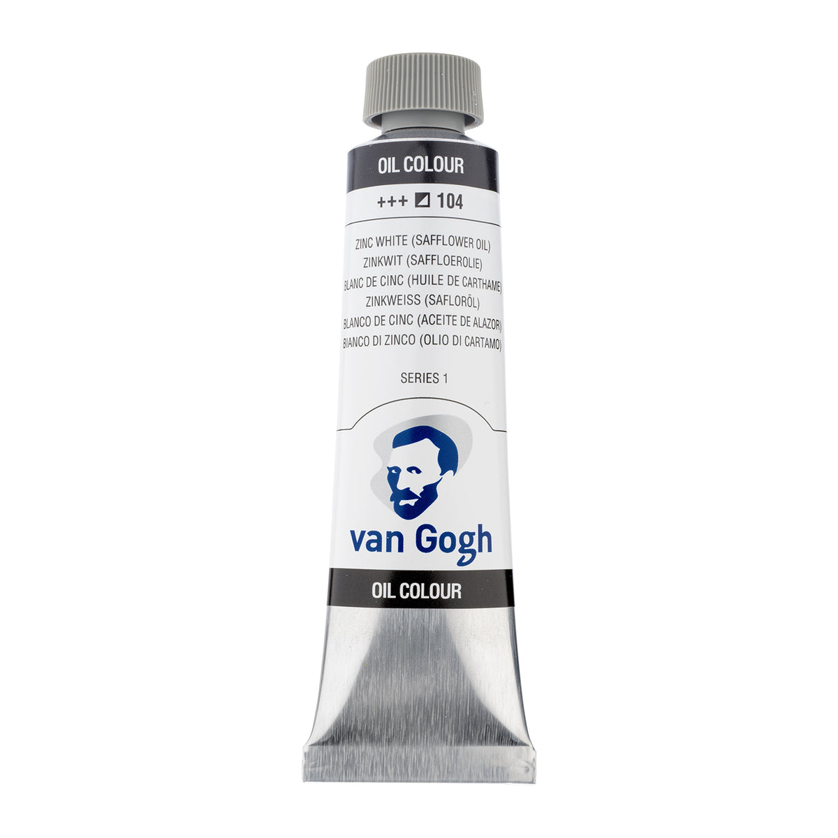 White Smoke Van Gogh Oil Paint, 40ml - 104 - Zinc White S1 Oil Paint