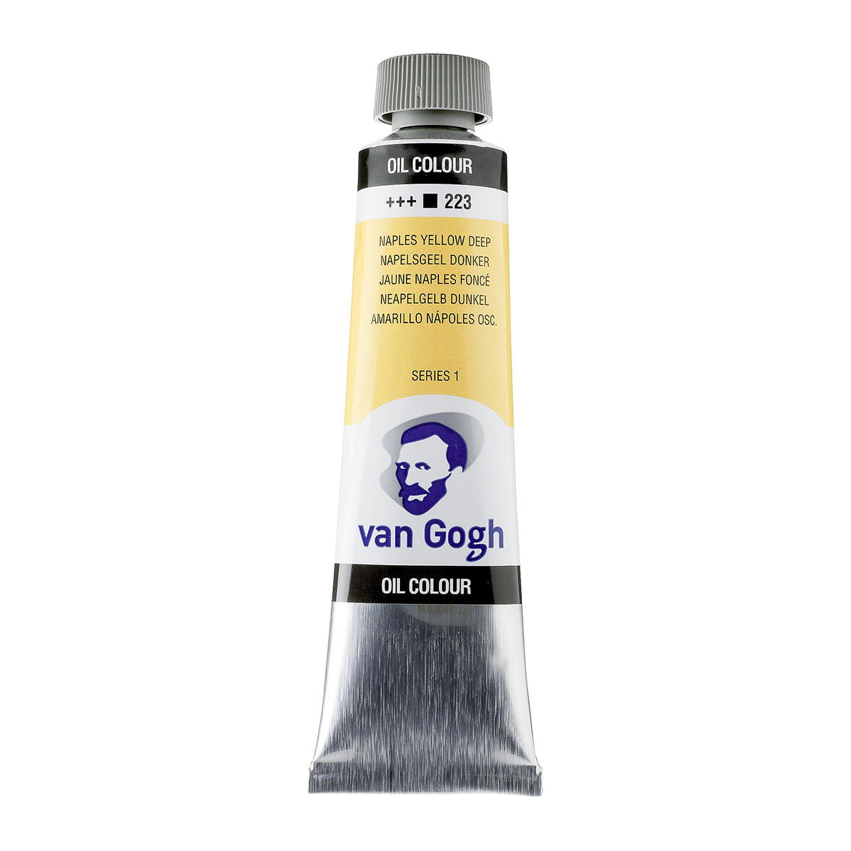 White Smoke Van Gogh Oil Paint, 40ml - 223 - Naples Yellow Deep S1 Oil Paint