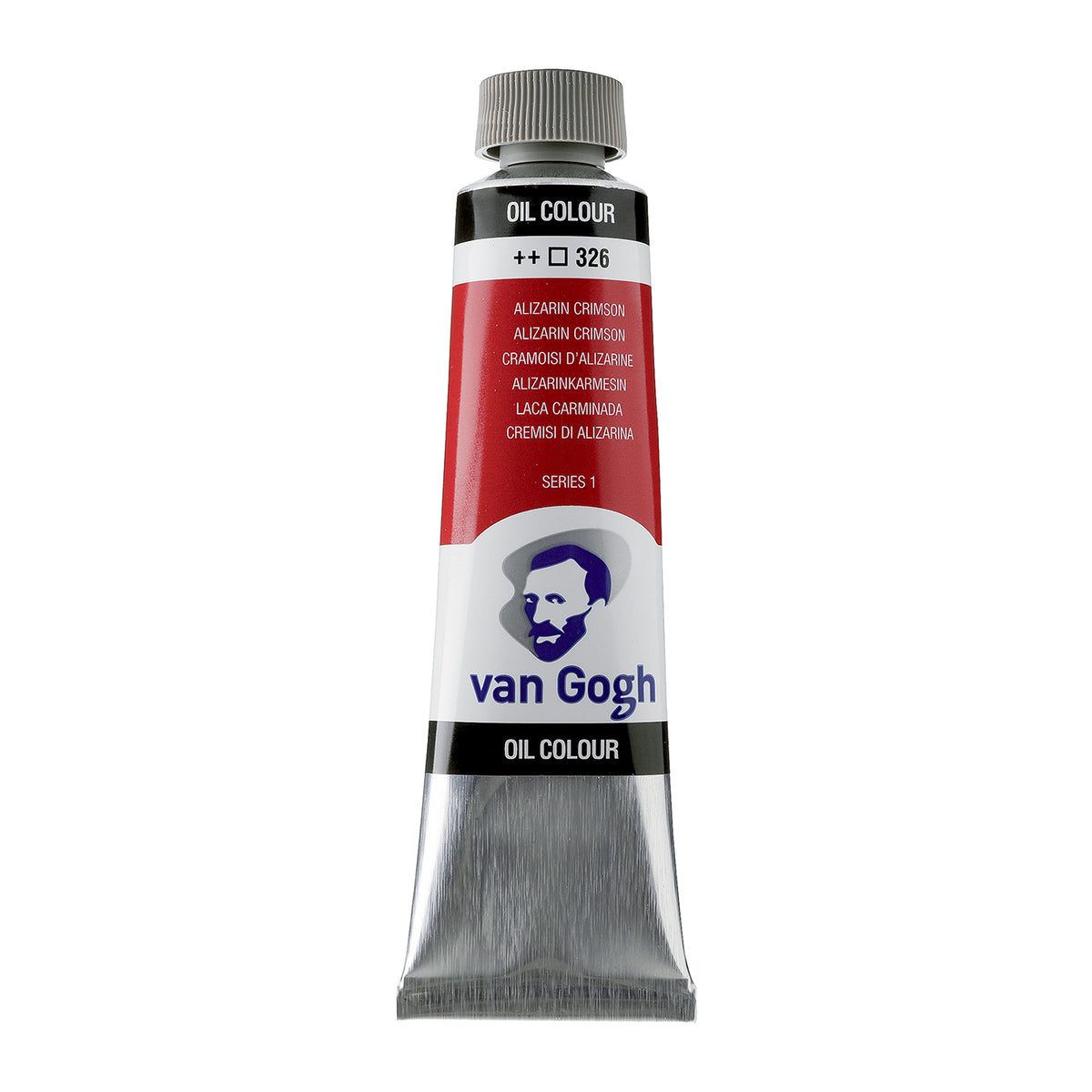 White Smoke Van Gogh Oil Paint, 40ml - 326 - Alizarin Crimson S1 Oil Paint