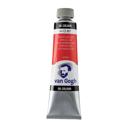 White Smoke Van Gogh Oil Paint, 40ml - 327 - Madder Lake Light S1 Oil Paint