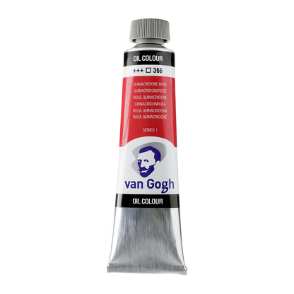 White Smoke Van Gogh Oil Paint, 40ml - 366 - Quinacridone S1 Oil Paint