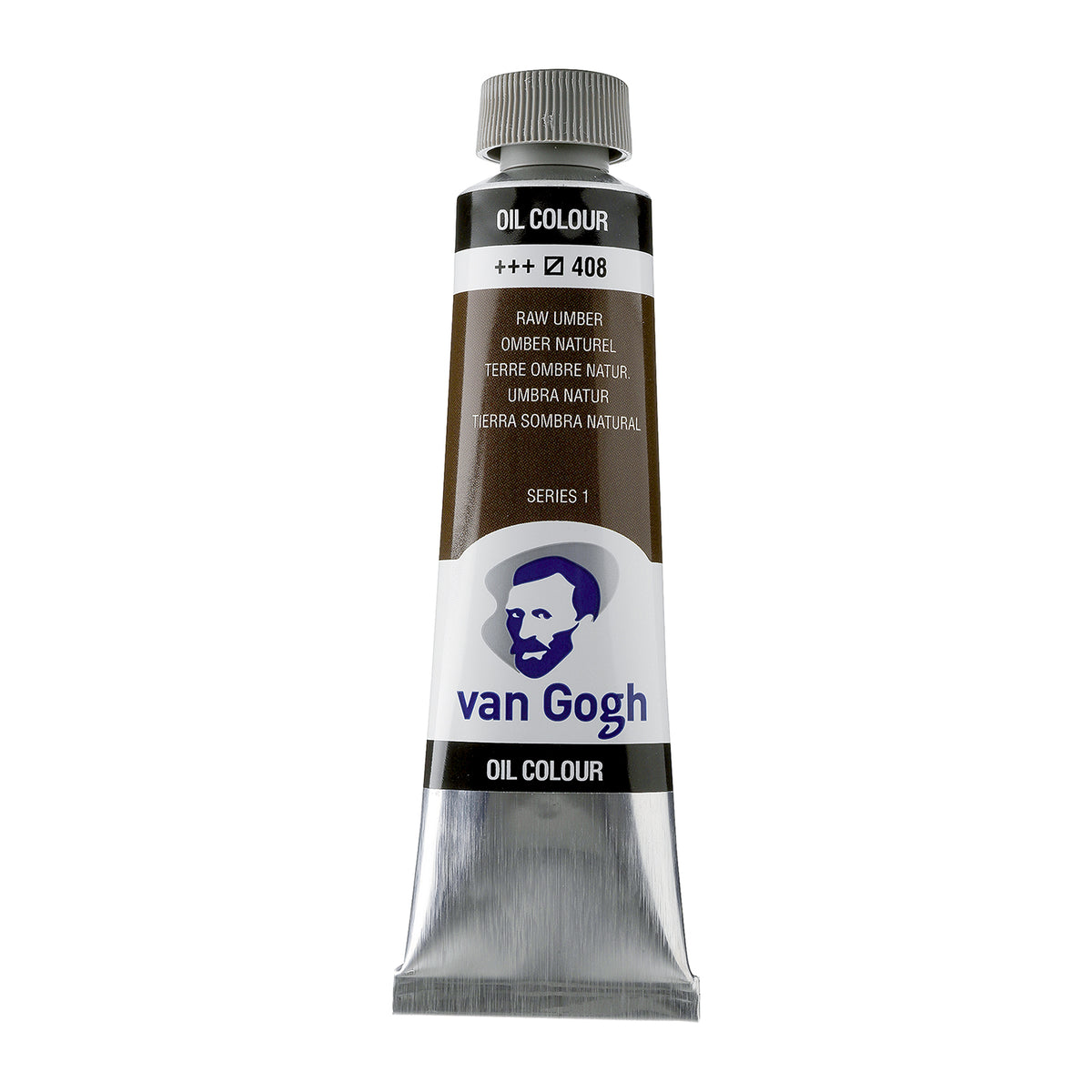 White Smoke Van Gogh Oil Paint, 40ml - 408 - Raw Umber S1 Oil Paint