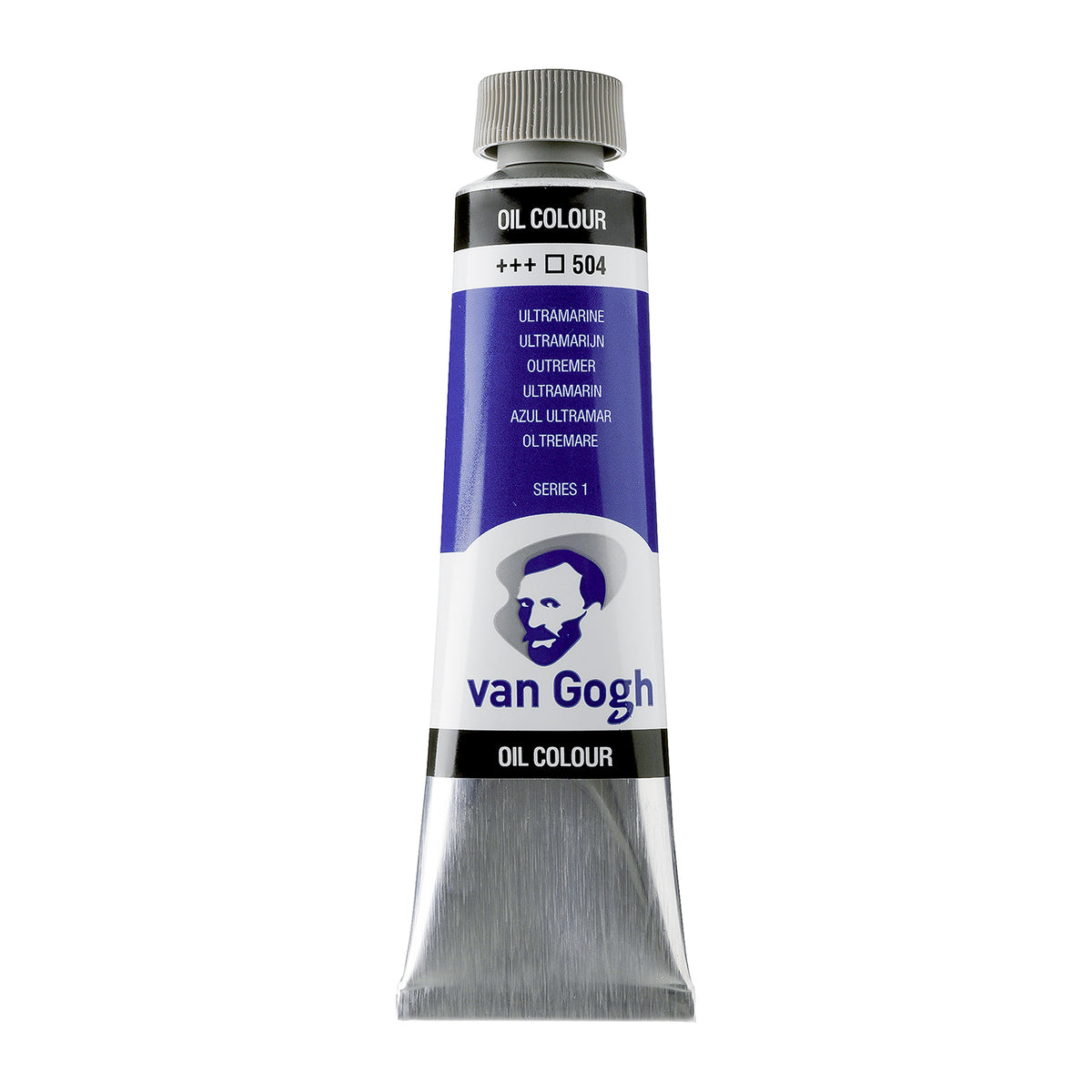 White Smoke Van Gogh Oil Paint, 40ml - 504 - Ultramarine S1 Oil Paint