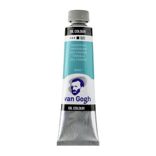 White Smoke Van Gogh Oil Paint, 40ml - 522 - Turquoise Blue S1 Oil Paint