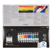 Gray Van Gogh Oil Advanced Set 10x20ml + Accessories Oil Paint