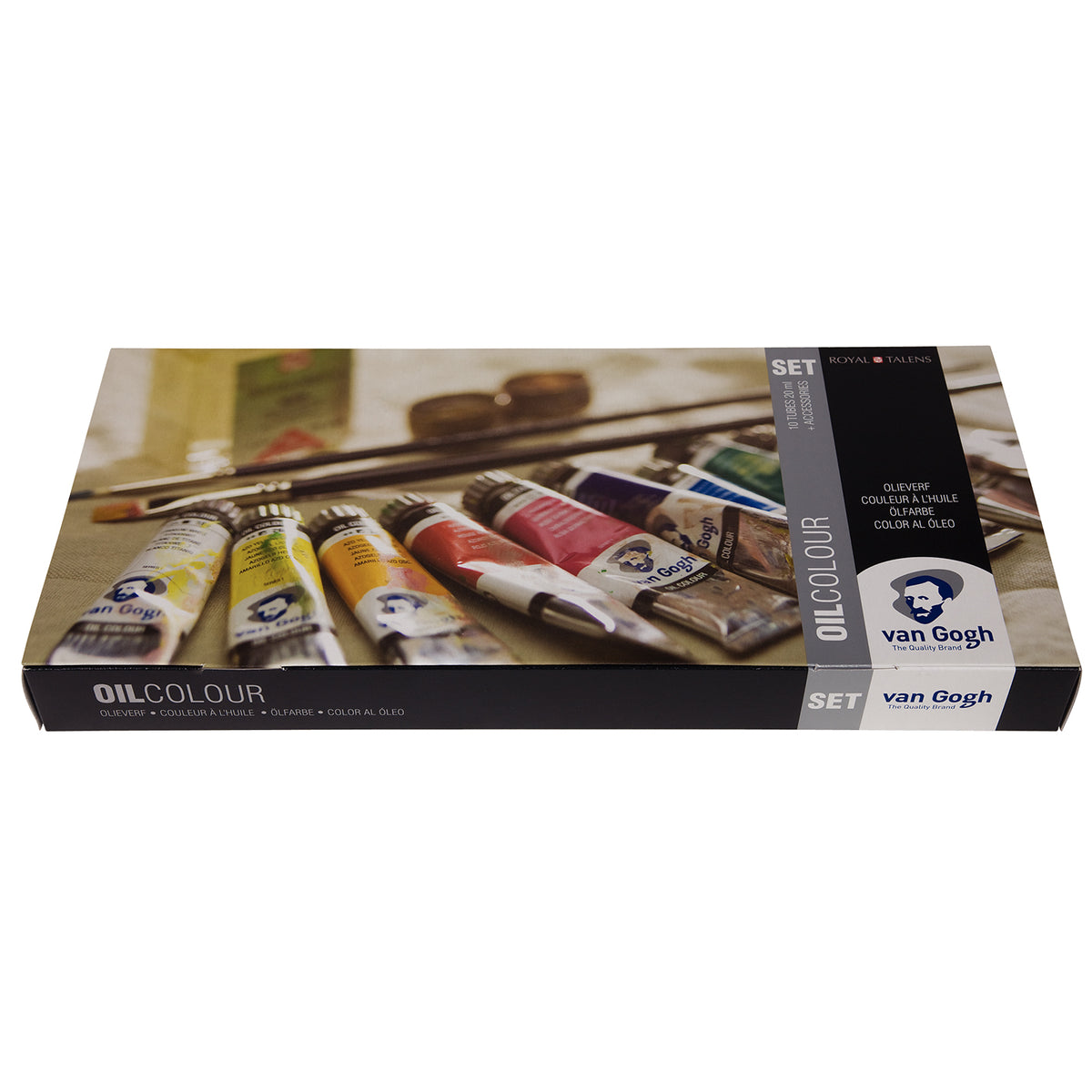 White Smoke Van Gogh Oil Advanced Set 10x20ml + Accessories Oil Paint