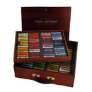 White Smoke Art Spectrum Deluxe Soft Pastels Collectors Chest, 154Pce Pastels & Crayons