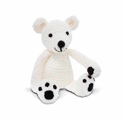 White Smoke The Knitty Critters Collection Crochet Kit - Tiggle Ted Crochet