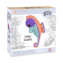 White Smoke The Knitty Critters Collection Crochet Kit - Shimmy Seahorse Crochet
