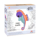 White Smoke The Knitty Critters Collection Crochet Kit - Shimmy Seahorse Crochet