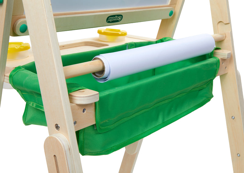 Gray Crayola Kids Deluxe Wooden Art Easel Kids Painting Sets