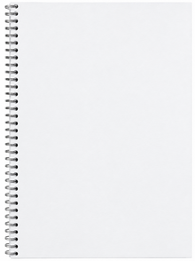 White Smoke Riot Visual Art Diary, A3 110GSM, 60 Sheets, Clear Cover Visual Art Diaries