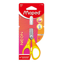 White Smoke Maped Neon Scissors - 13cm Scissors