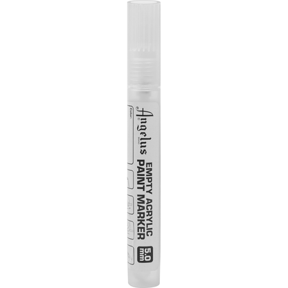 Light Gray Angelus Empty Acrylic Paint Marker 5.0mm Leather Paints